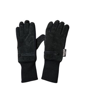 3M Thinsulate Black and Gray Women's Gloves